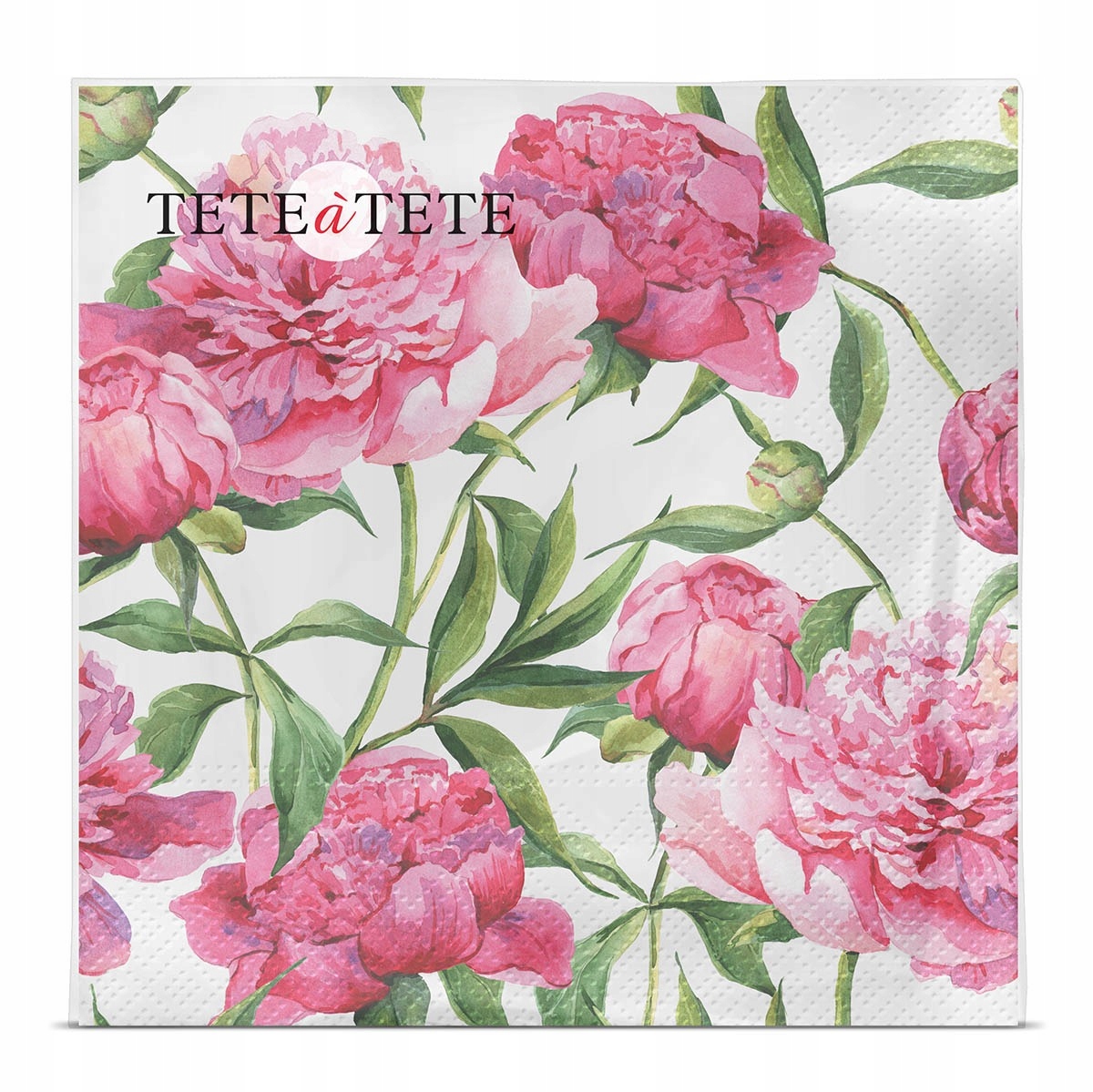 

Serwetki Pink Peonies Tete a Tete 3-war 20szt w op