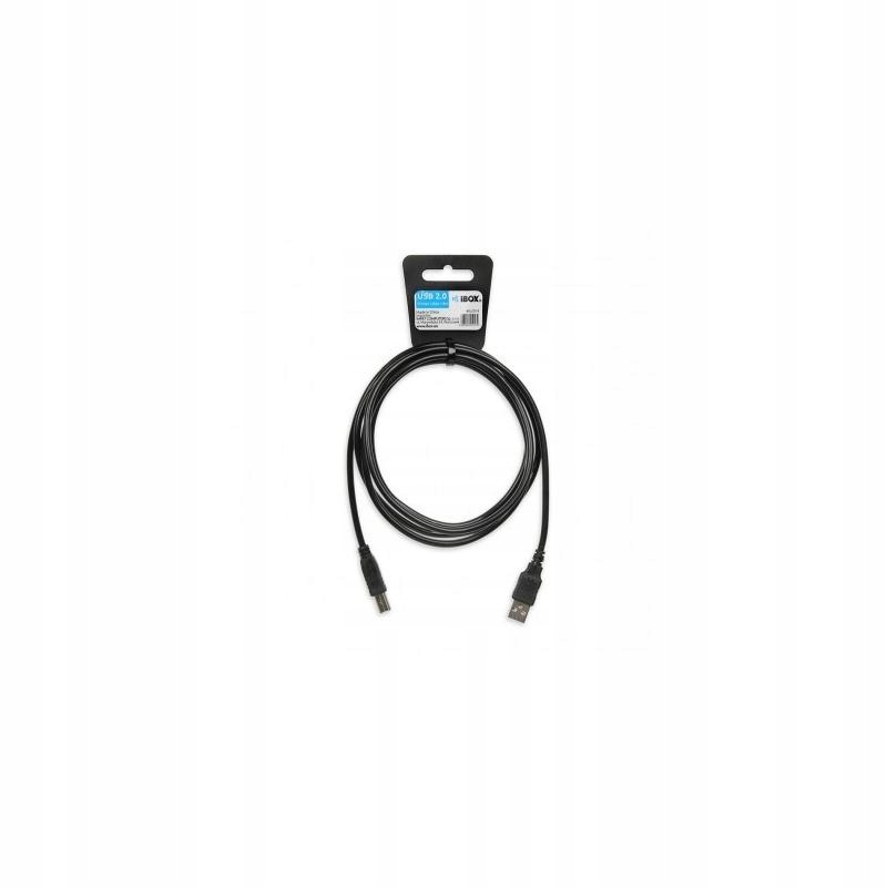 Kabel IBOX USB 2.0 AB MM 1,8M DRUKARKA