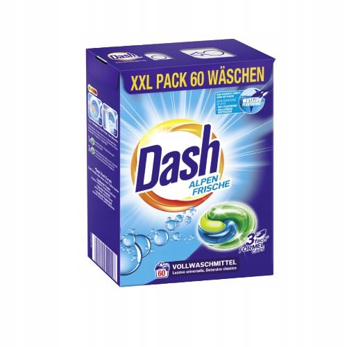 

Dash Alpen Frische Caps 60prań 1,6kg Kapsułki Do P
