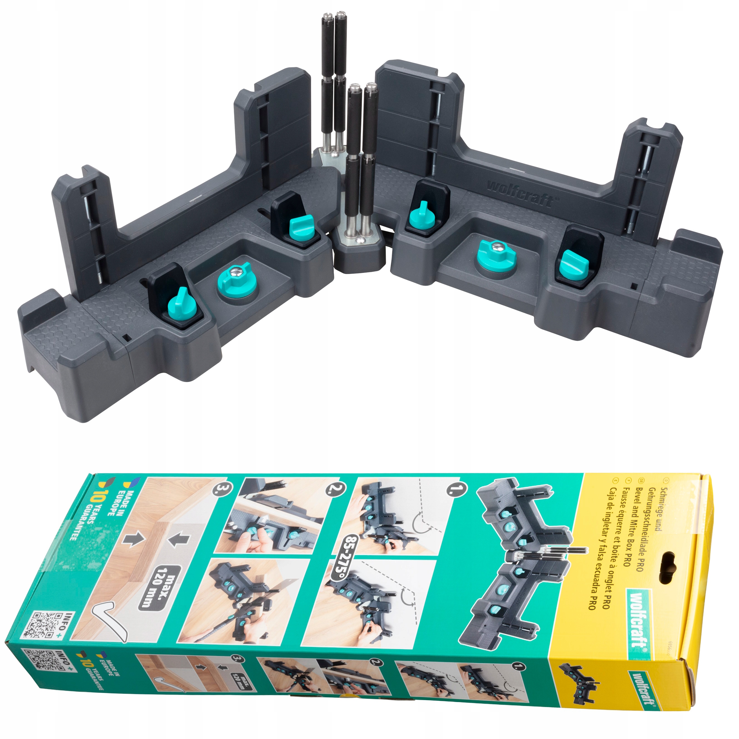 Regulovatelná útočná schránka 120 mm Pro Wolfcraft