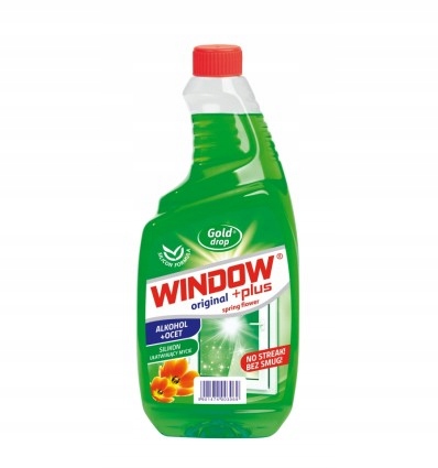 

Window Wiosenne Kwiaty płyn szyb alko+ ocet 750ml