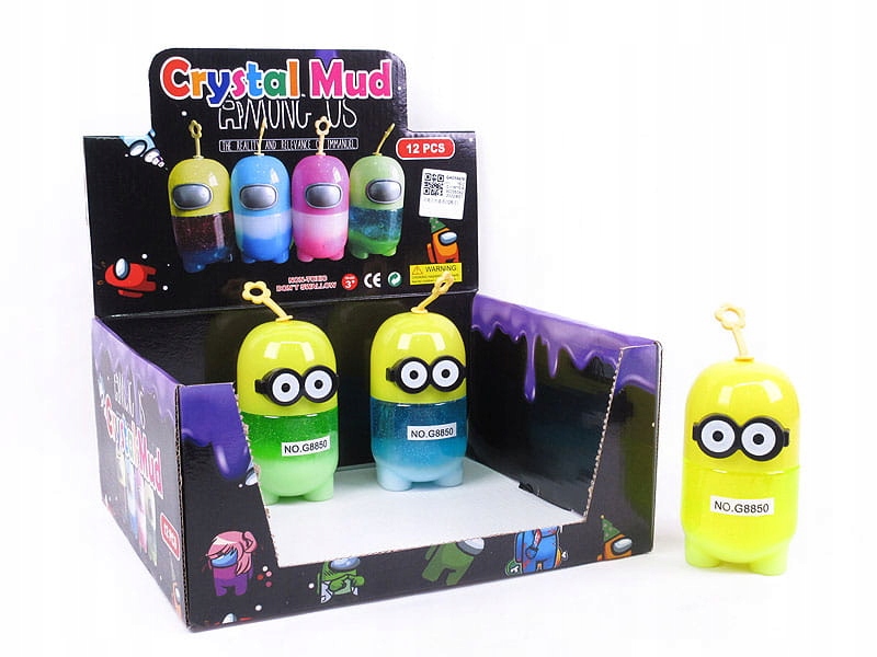 SLIME MASA PLASTYCZNA Z BROKATEM GLUTEK LUDZIK Bohater Inny