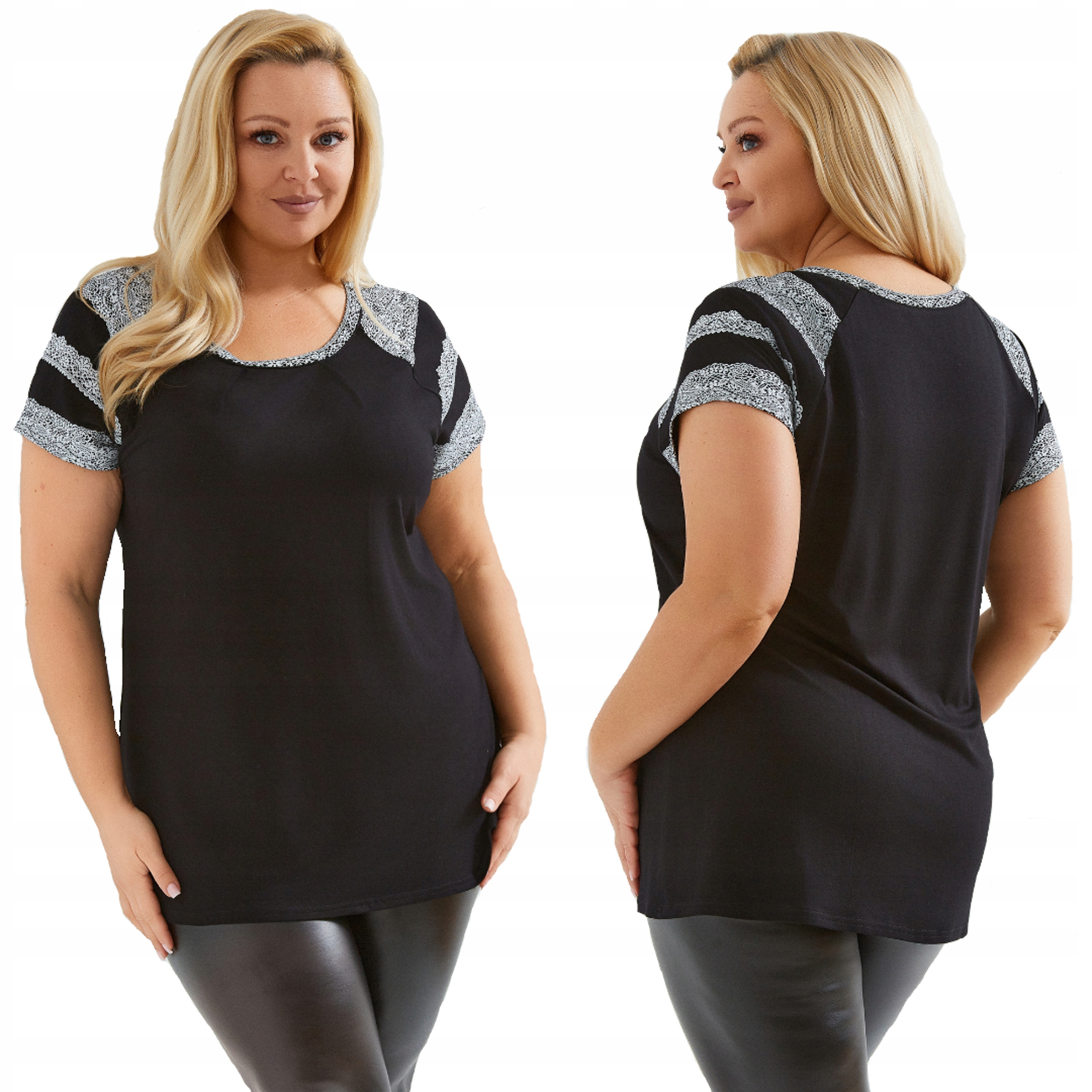 Dámská mikina Tunika Dámská Volná Plus Size