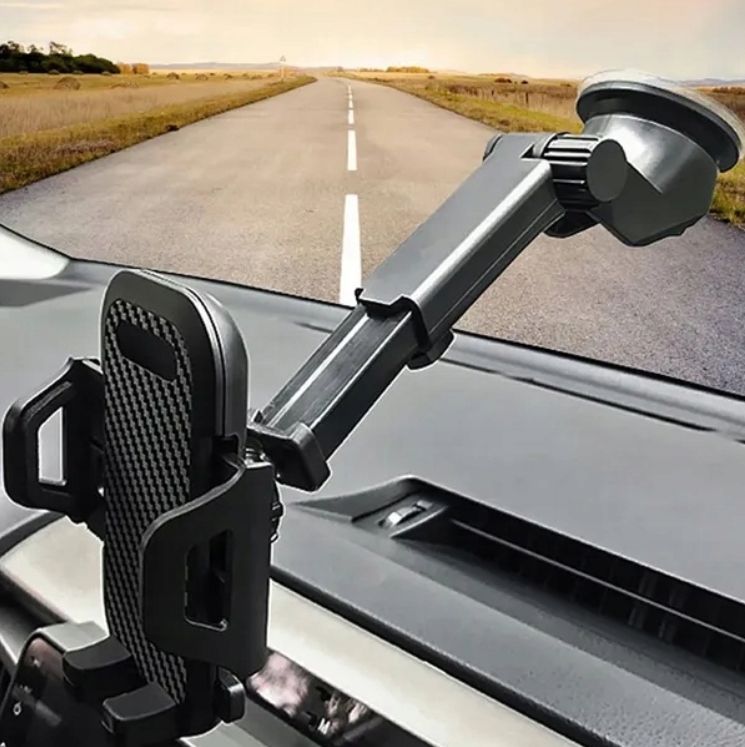 UCHWYT SAMOCHODOWY NA TELEFON SZYBĘ KOKPIT REGULACJA DŁUGOŚĆ OBROTOWY Marka LTC