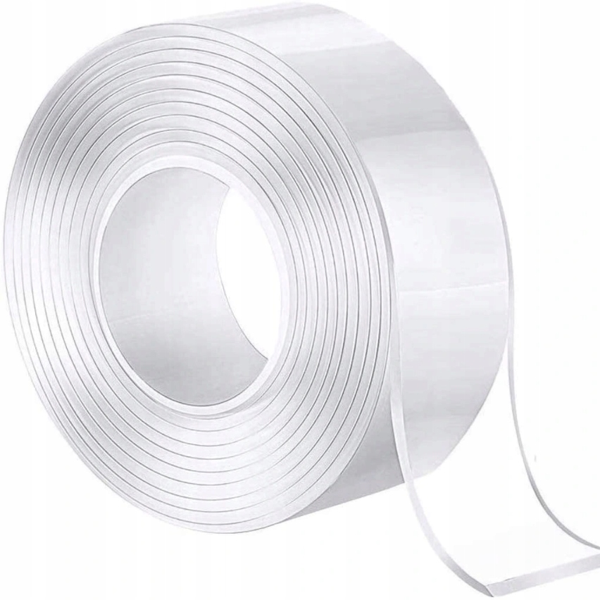 

Mocna Taśma Dwustronna Nano Tape Przezroczysta 1 m