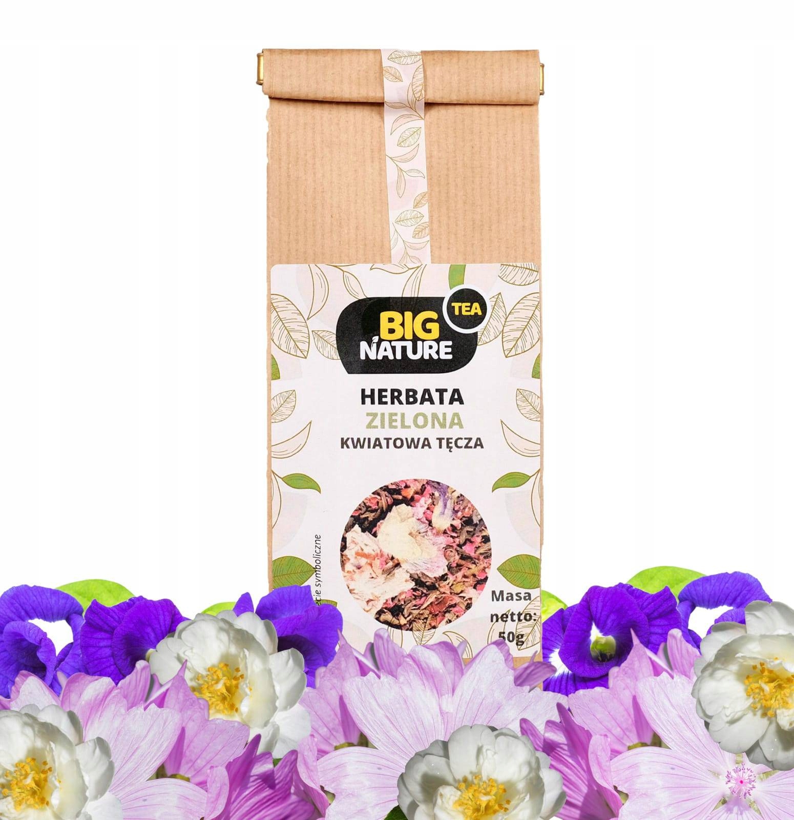 Herbata zielona KWIATOWA TĘCZA 50g - BIG NATURE — 3