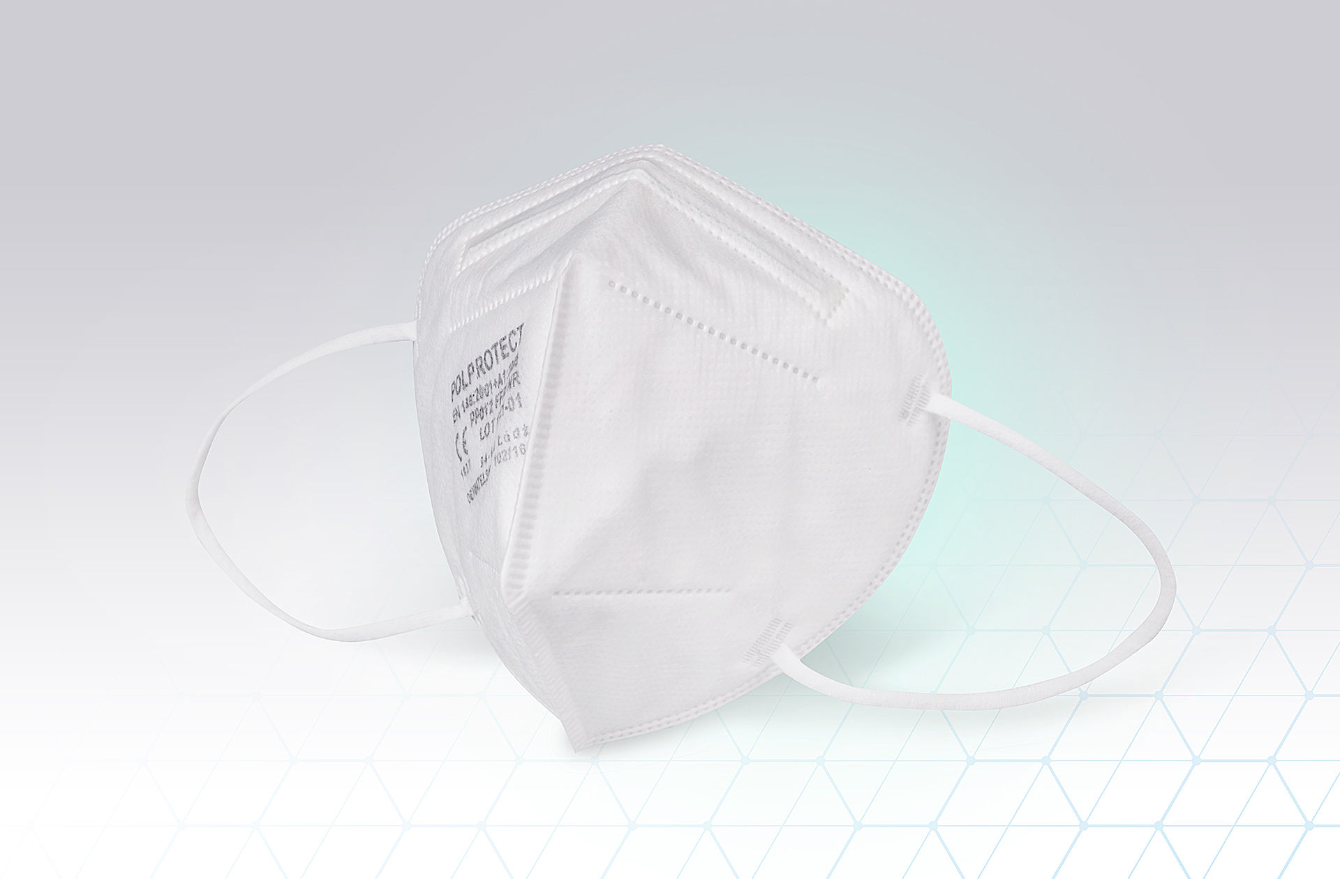 MASECZKA FFP3 6-WARSTWOWA OCHRONNA PÓŁMASKA 10SZT. Wyrób medyczny nie