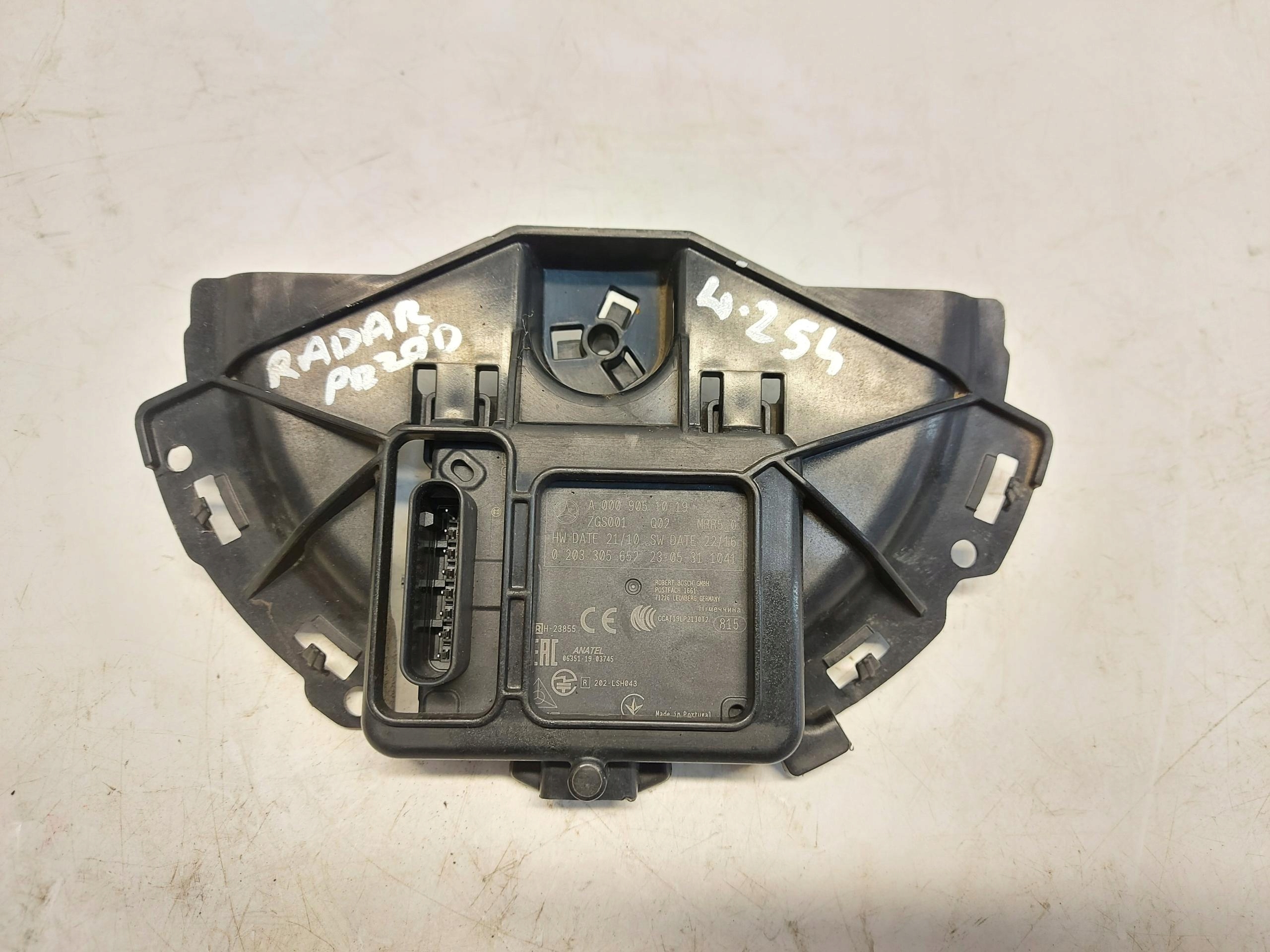 Mercedes W254 GLC 220d RADAR sensor front A0009051019 A2548801000