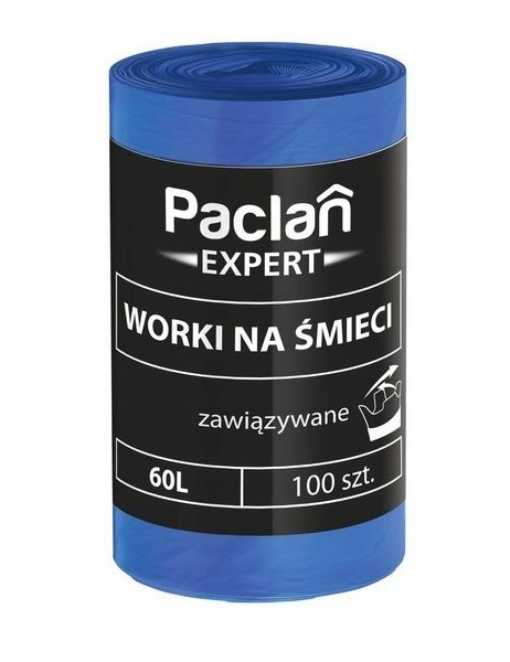 

Paclan Expert Mocne Worki Na Śmieci 60L100 Szt.