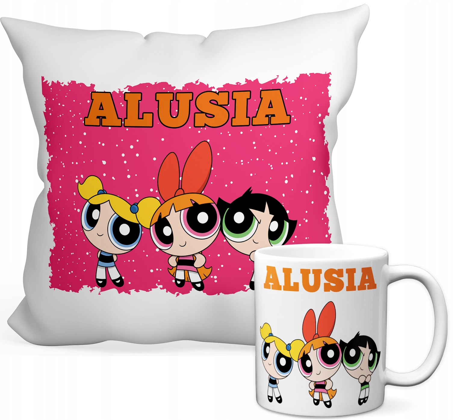 

Zestaw Atomówki Drużyna Kubek 330 Ml+poduszka+imię