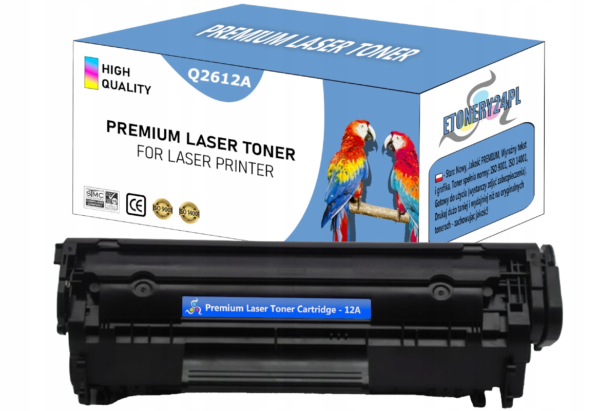 

Toner Do Drukarki Hp 1018 1020 1022 Q2612A 12A