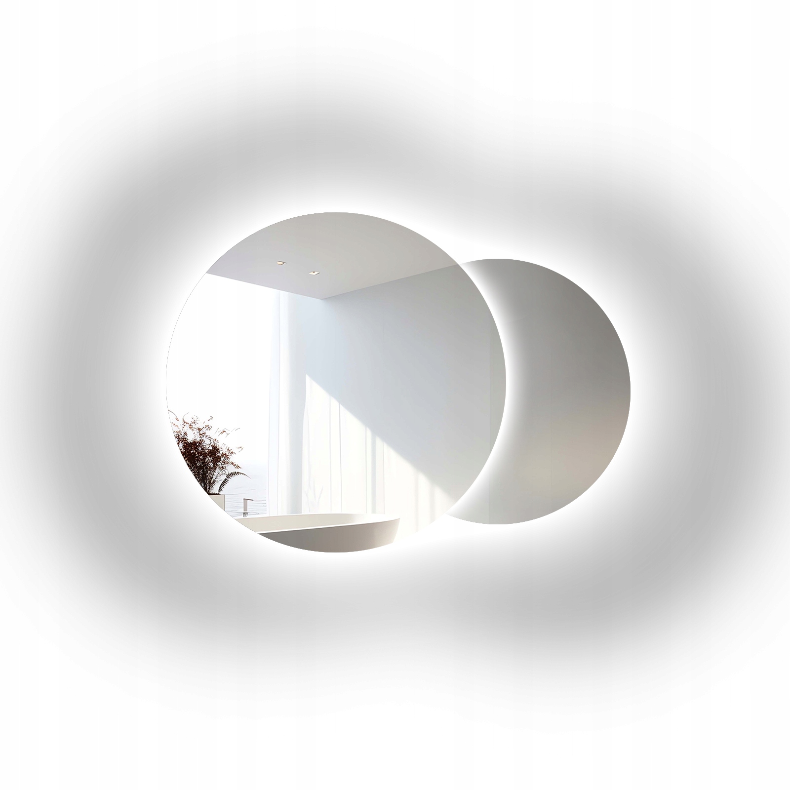 Sada zrcadel Universe s Led podsvícením II (2ks) FI90 FI70