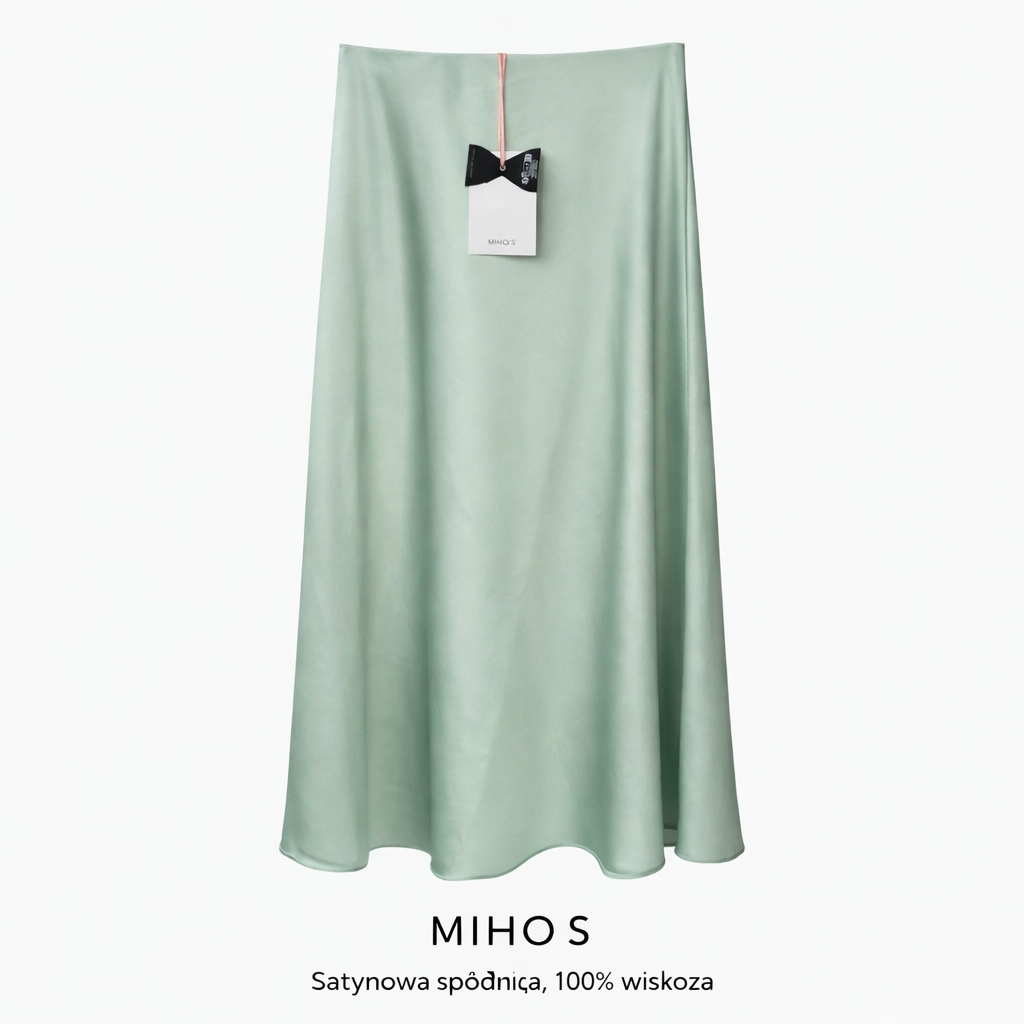 Sukně MIDI Sukně Miho's 100% Viskóza Šaty Premium Italia