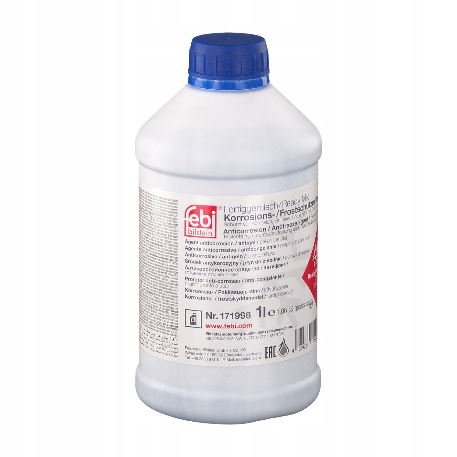 

Febi Płyn Do Chłodnic G11 Niebieski 1L -35st