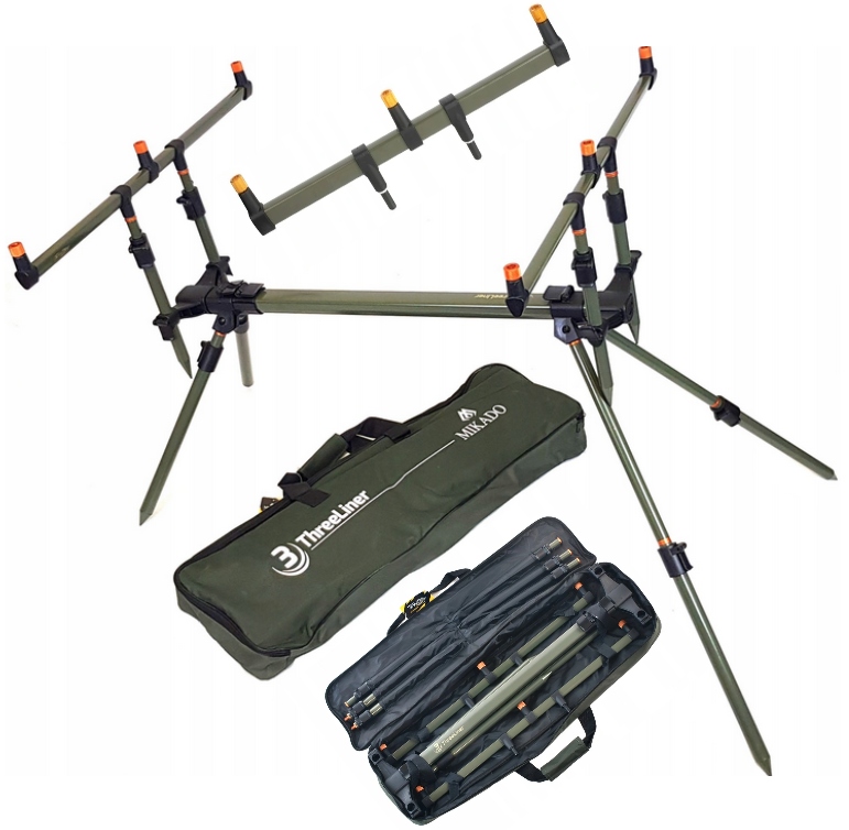 Mikado Rodpod Threeliner 3 Rod AMP03-123-3