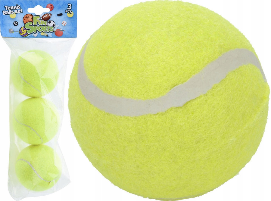 Piłka Tenis Ziemny 3SZT Xqmax XQMax