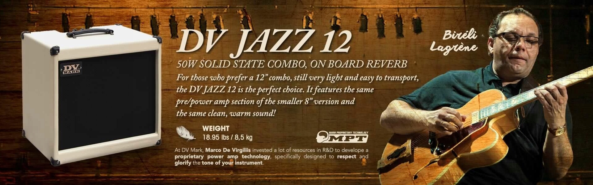 DV Mark JAZZ 12 wzmacniacz jazzowy combo Konstrukcja tranzystorowy
