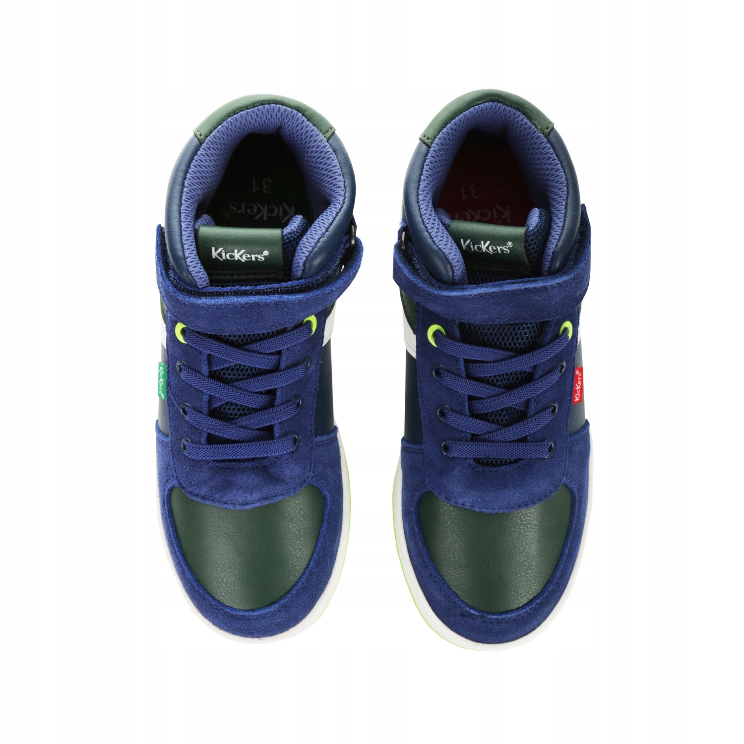 Sneakersy dziecięce KICKERS BILBON BB Kolor niebieski