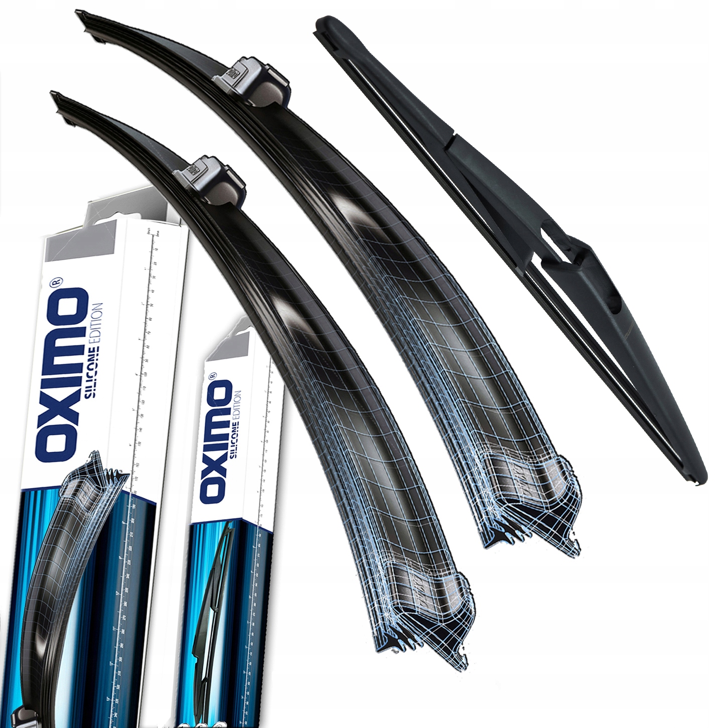 WYCIERACZKI PRZÓD+TYŁ FIAT GRANDE PUNTO 2005-2011