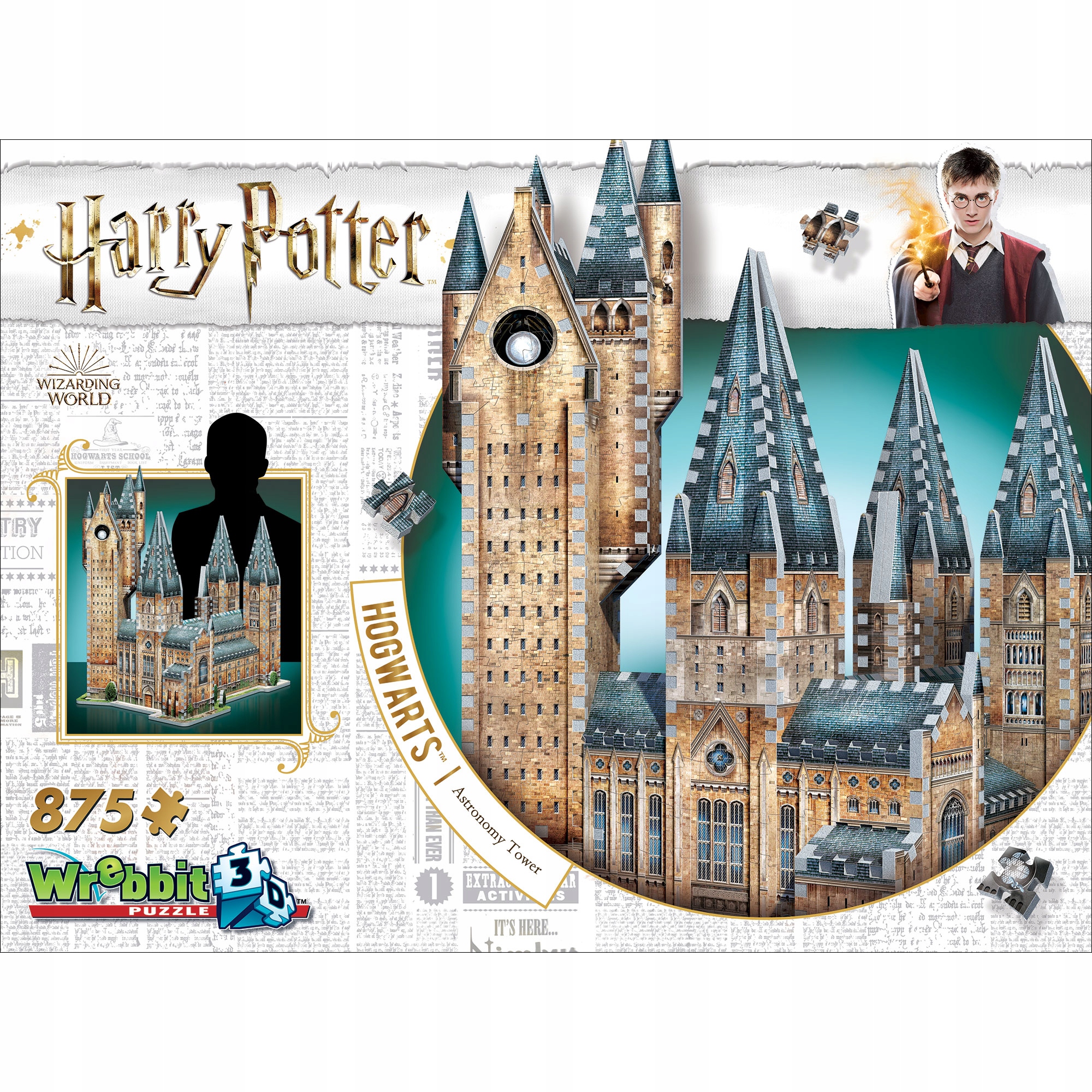 Wrebbit Harry Potter Hogwarts Astronomy 875el PUZZLE 3D