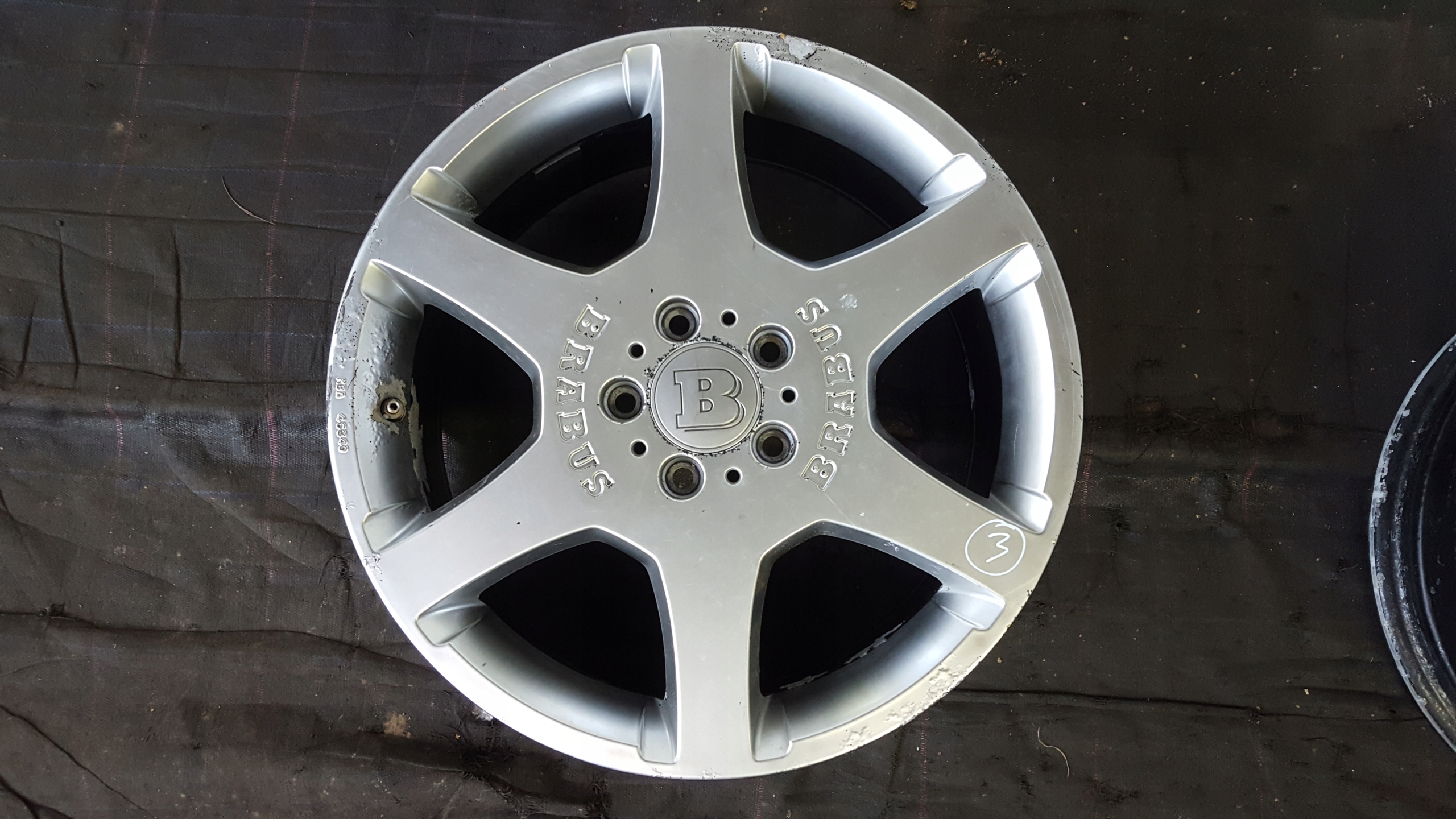 discs 8Jx18H2 5x112 ET67 46340 Brabus Mercedes ML