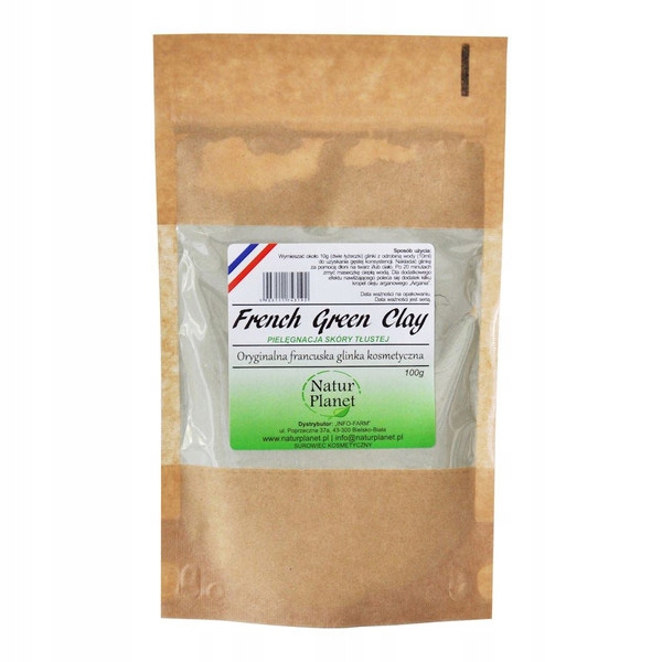 

Natur Planet French Green Clay Glinka zielona 100g