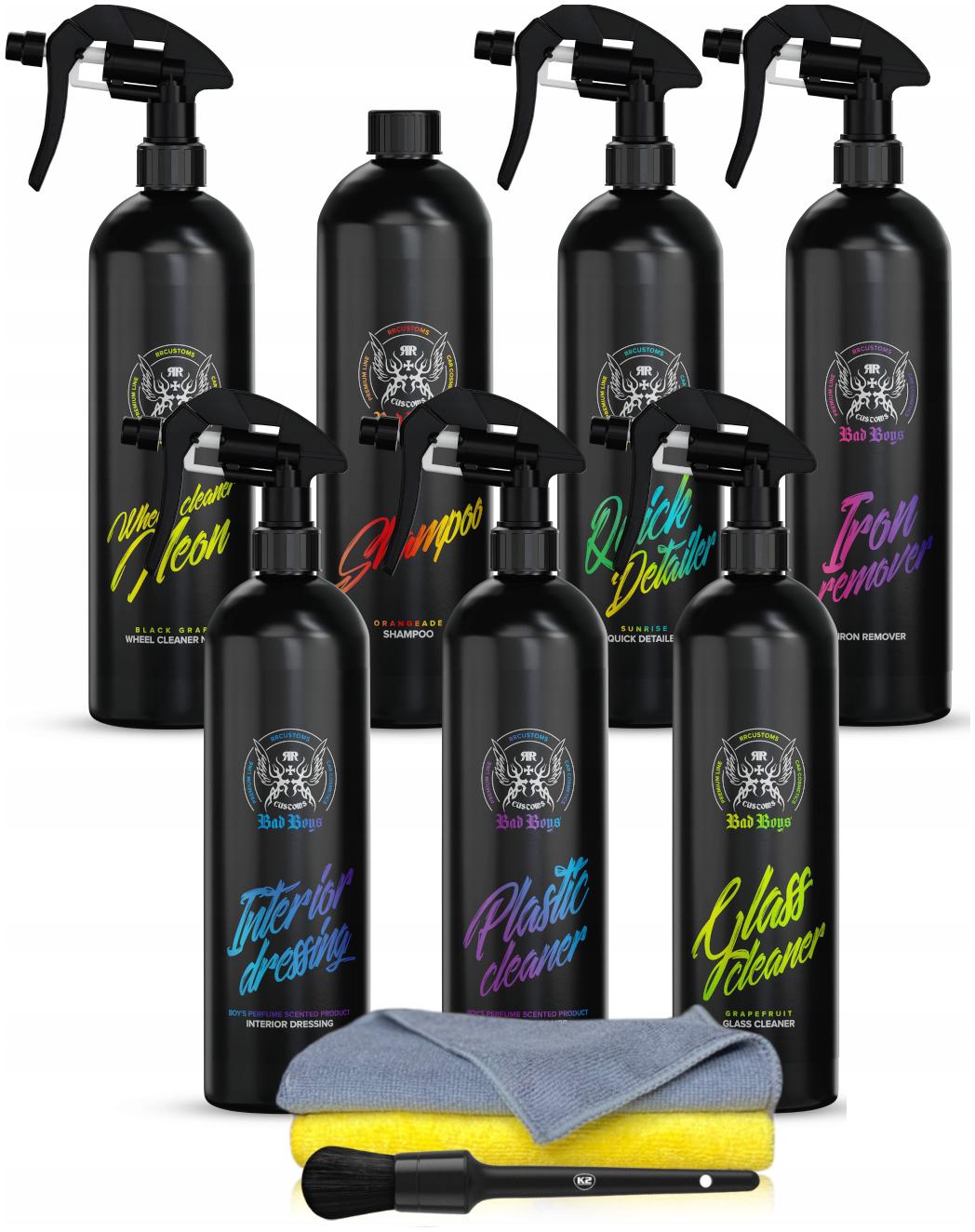 RR Customs RRC Bad Boys Mega Zestaw Kosmetyków Do Auta Detailing Prezent