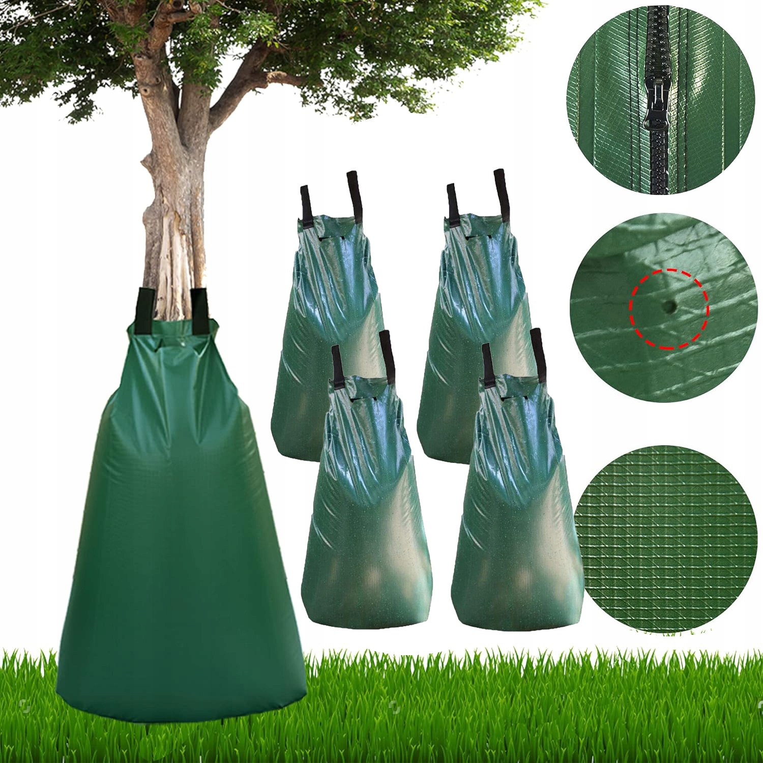 Vak Na Zavlažování Stromů 4KS Odolný Vůči Uv Záření Zahrady A Vodě