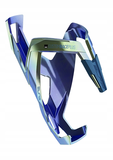 Košík na lahev na pití na kolo Elite Custom Race+ modro-zelený