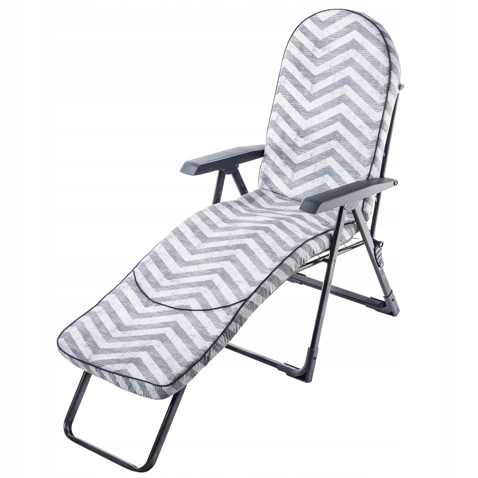 Ležadlo Záhradná Skladacia Plážová Lehátko Turistická Regulovateľná Terasa