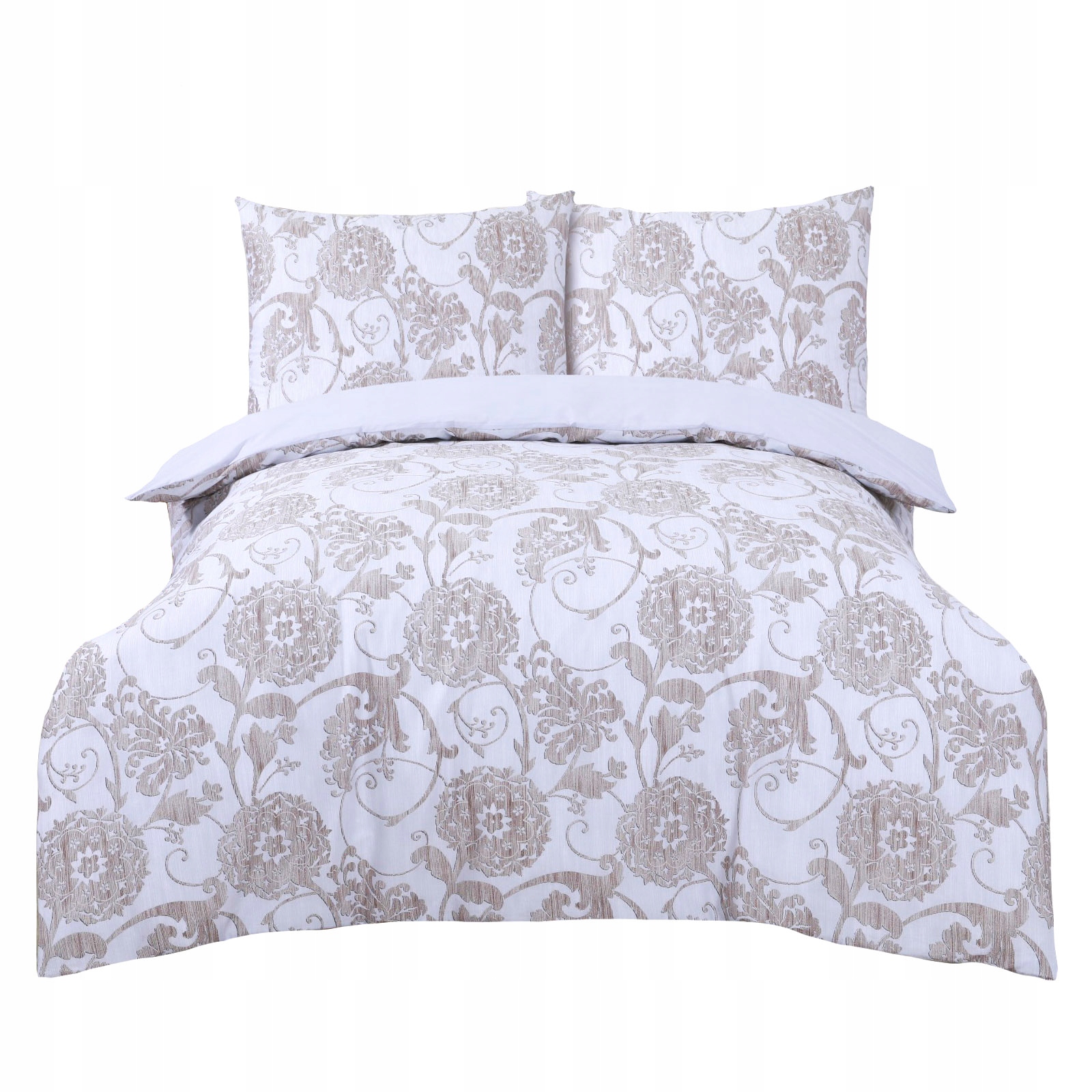 Sada povlečení bavlna 160 x 200 cm Květiny