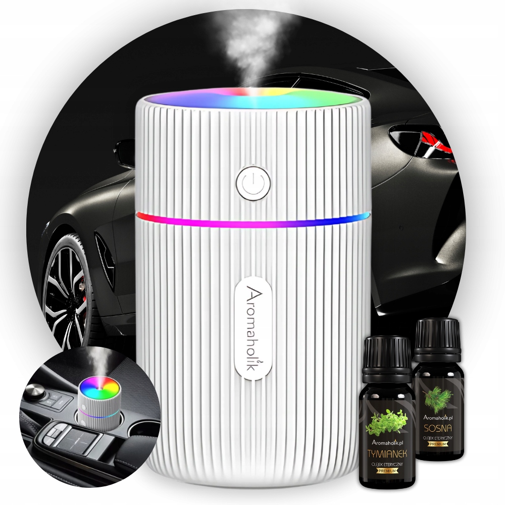 Nawilżacz Powietrza do Samochodu Dyfuzor Zapachowy