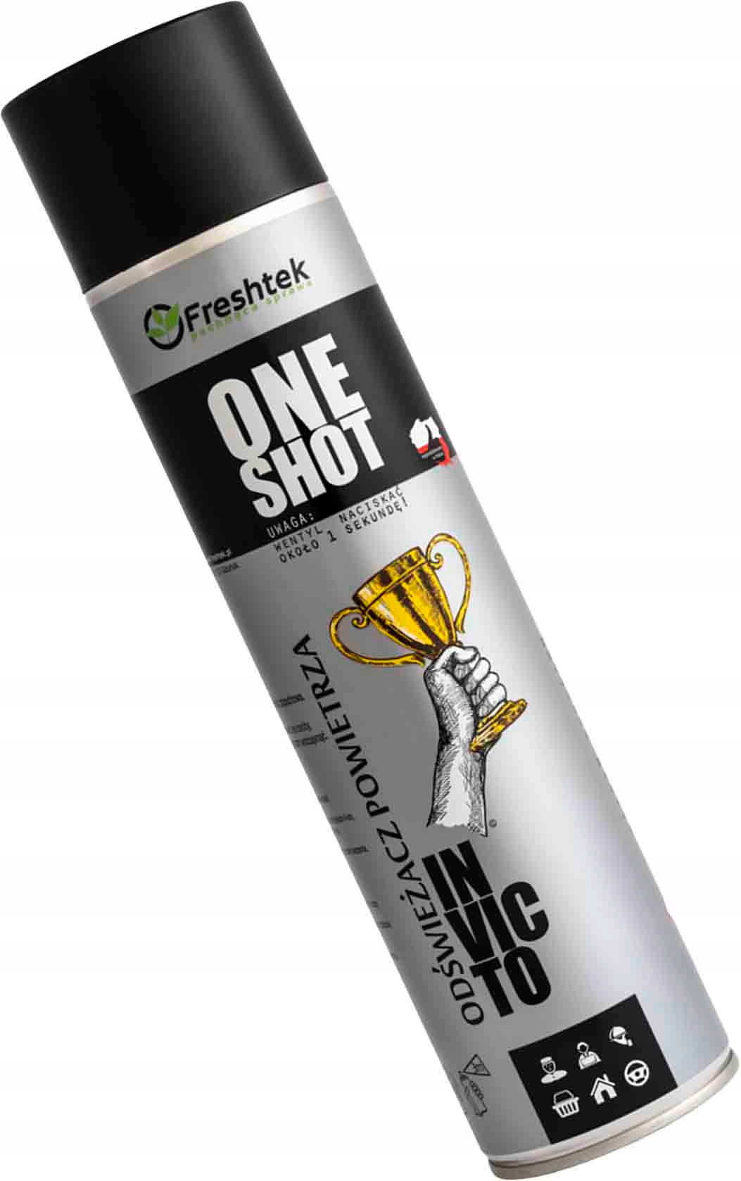 

One Shot Odświeżacz 600 ml Invicto