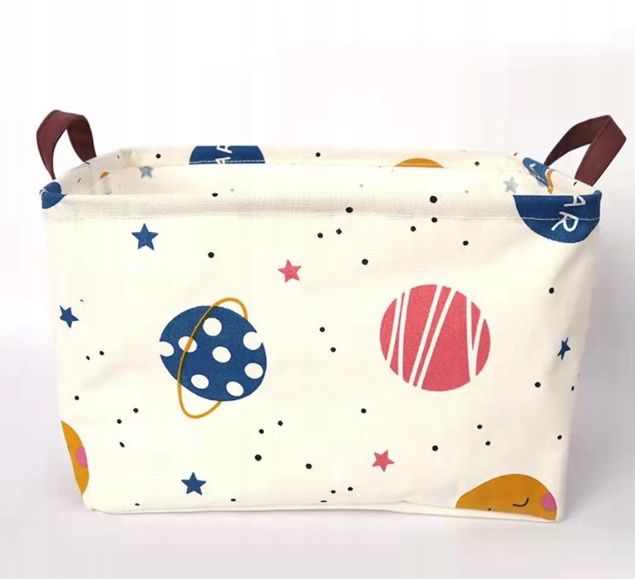 DUŻY POJEMNIK KOSZ WOREK NA ZABAWKI PRANIE POJEMNY Marka Ecarla