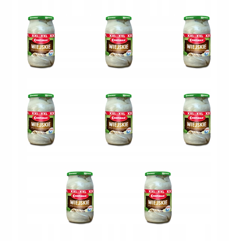 Venkovské sleďové filé s cibulkou v oleji 900 g Contimax X8