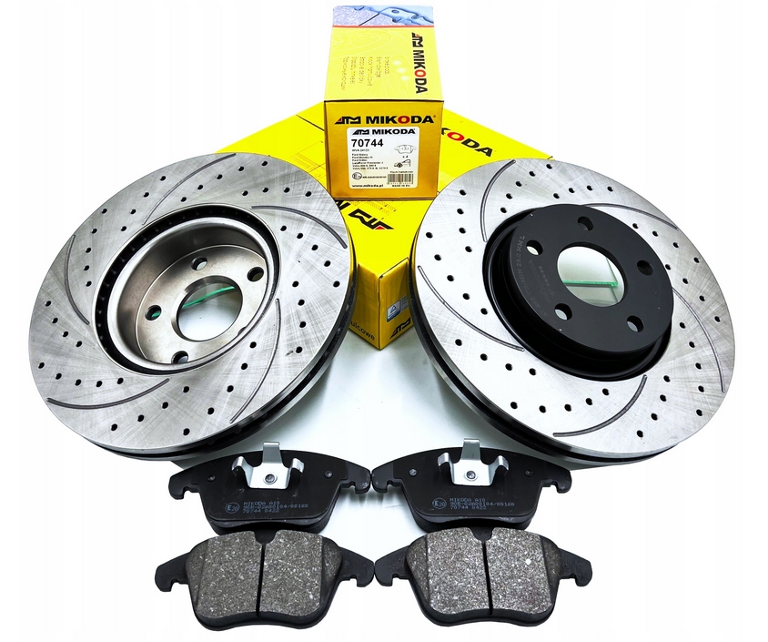 Tarcze Klocki MIKODA GT BMW 5 F10 F11 Przód 330mm