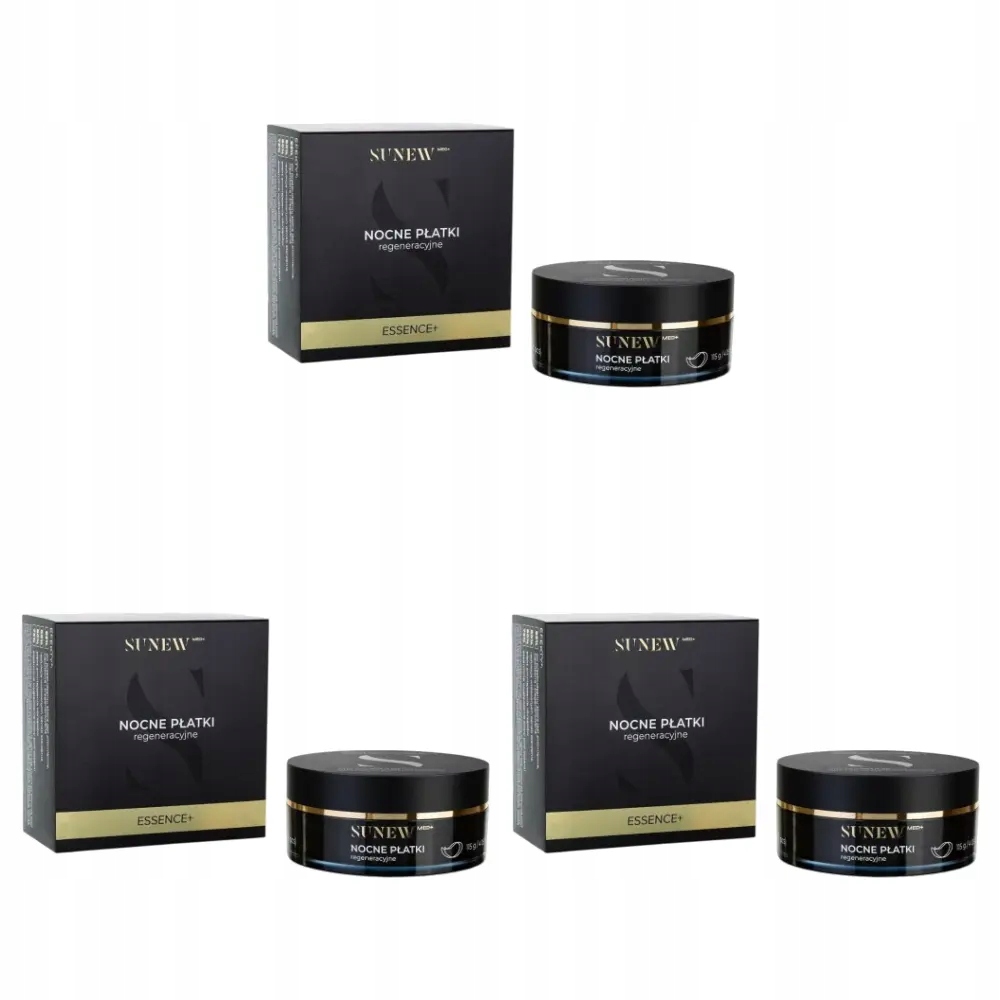 2x SunewMed+ Essence+ Nocne regenerujące płatki pod oczy
