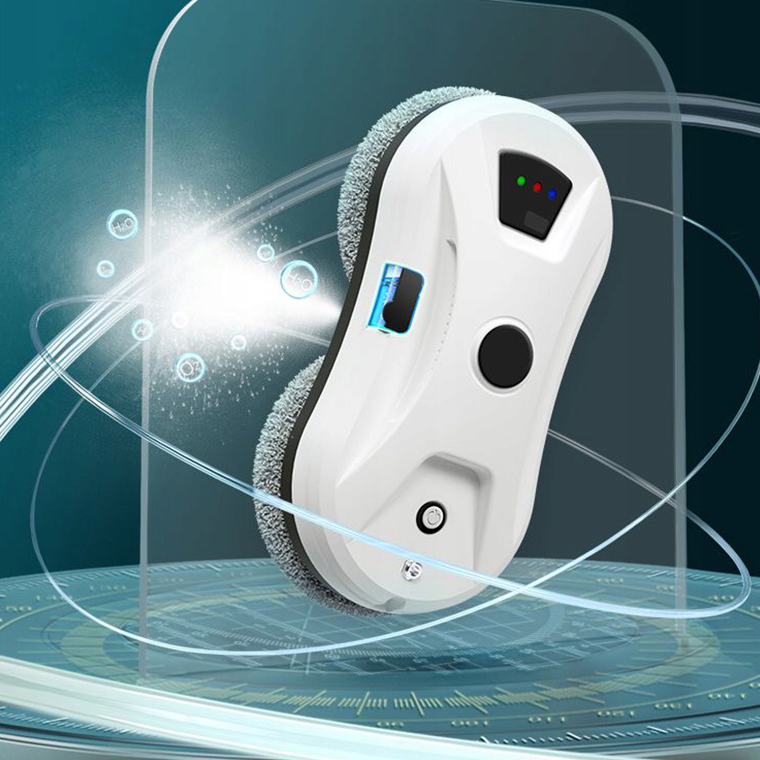 ROBOT MYJĄCY SZYBY OKNA LUSTRA GLAZURY INTELIGENTY AUTOMATYCZNE MYCIE SZYB Model ELECTRICALLY CLEANING MACHINE