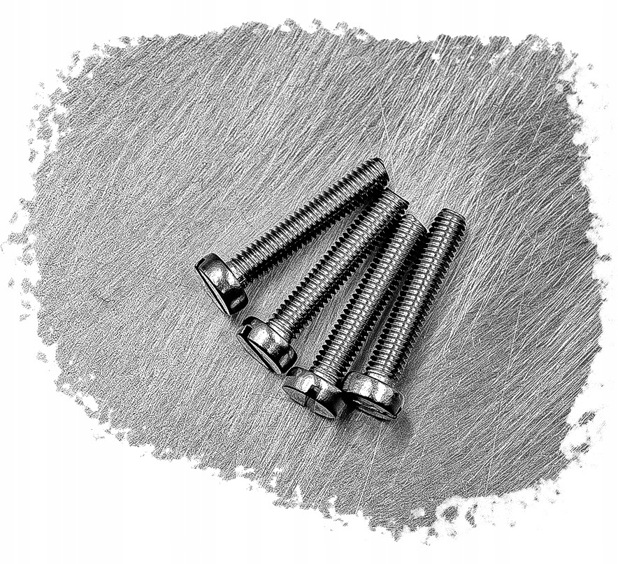 

M3x16 Wkręt Nacięcie Proste Nierdzewny A2 84 (25)