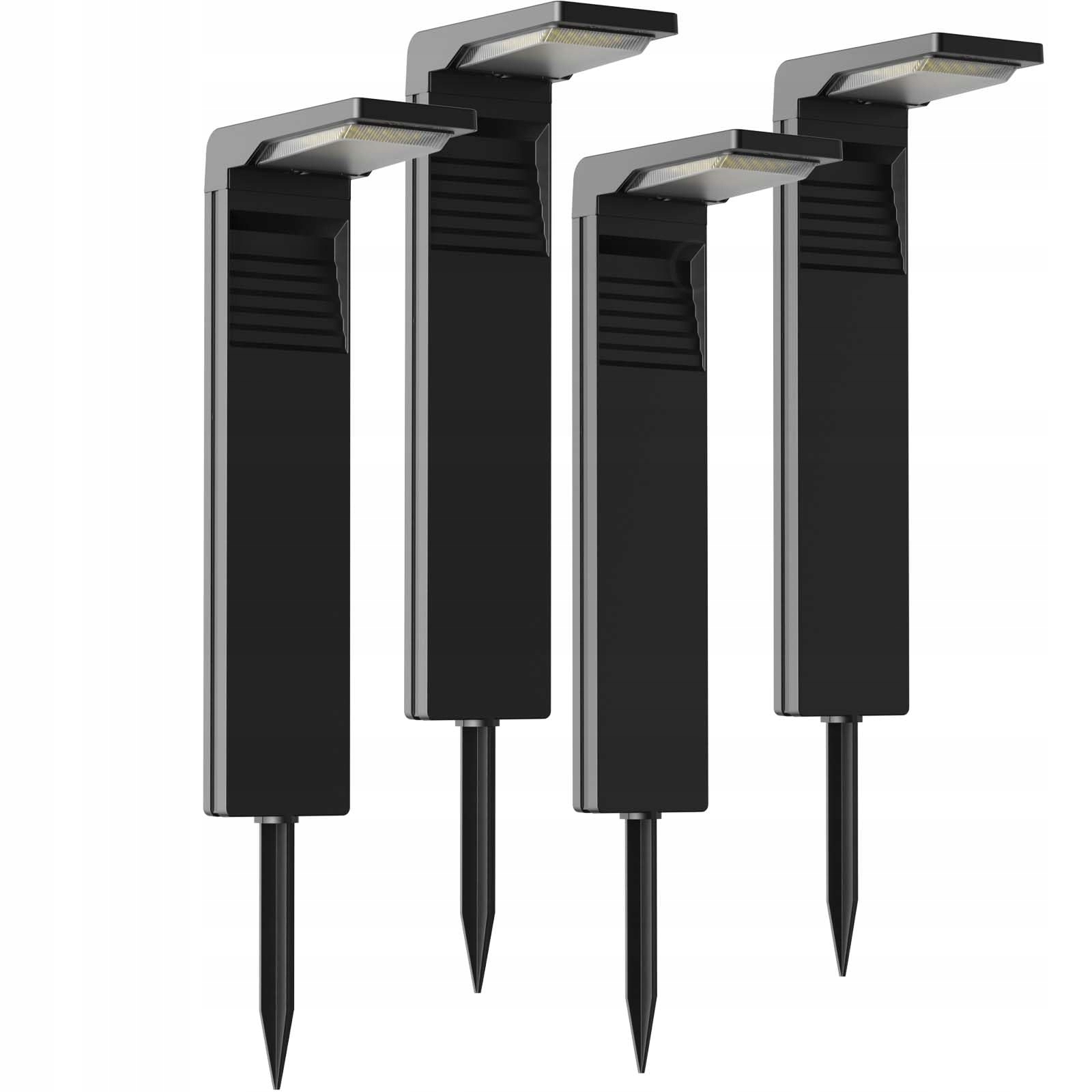 Ousfot Zahradní solární lampy IP65 Vodotěsné 2000 mAh 4 kusy R5