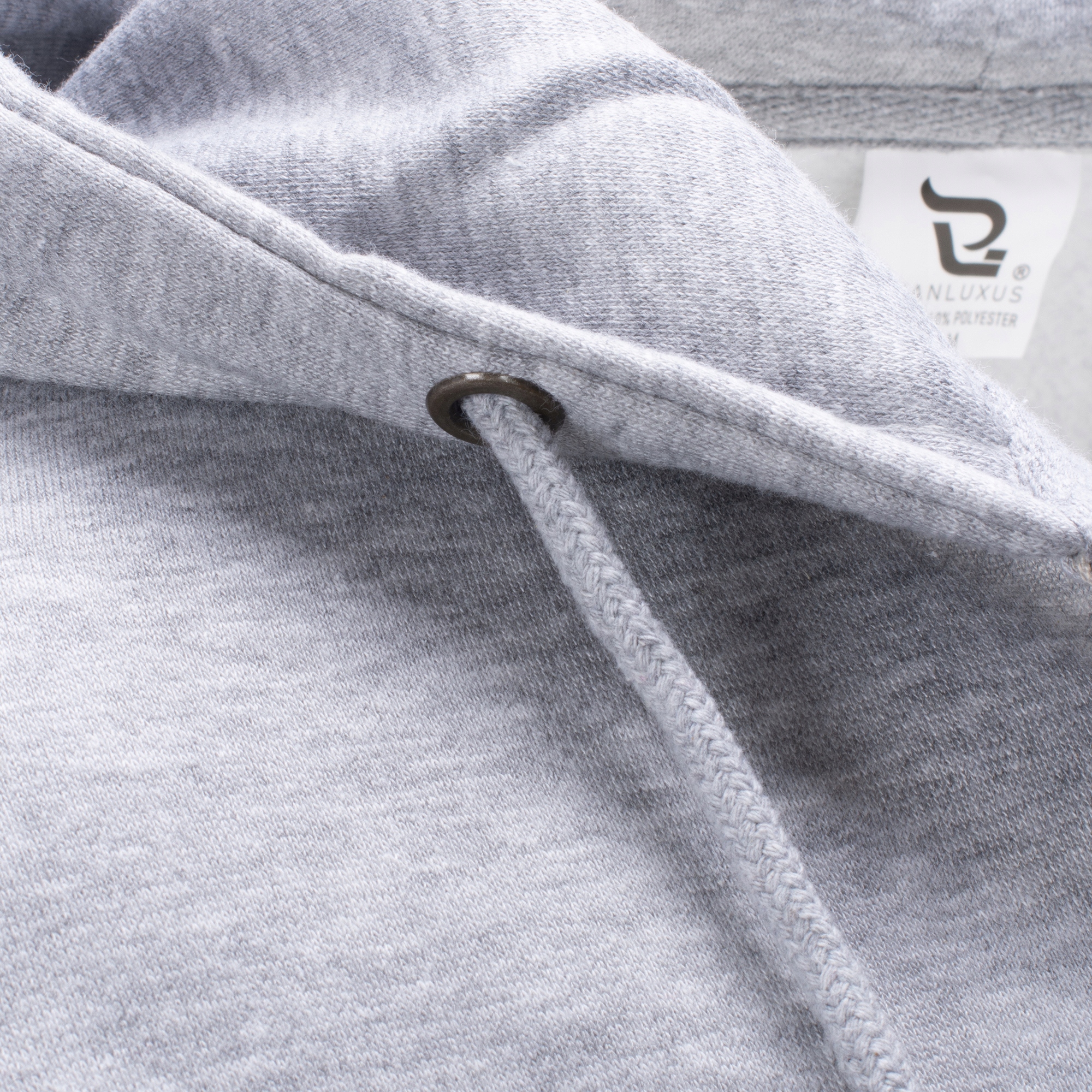 LUC02 r. L GŁADKA ROZPINANA BLUZA Z KAPTUREM Materiał dominujący bawełna