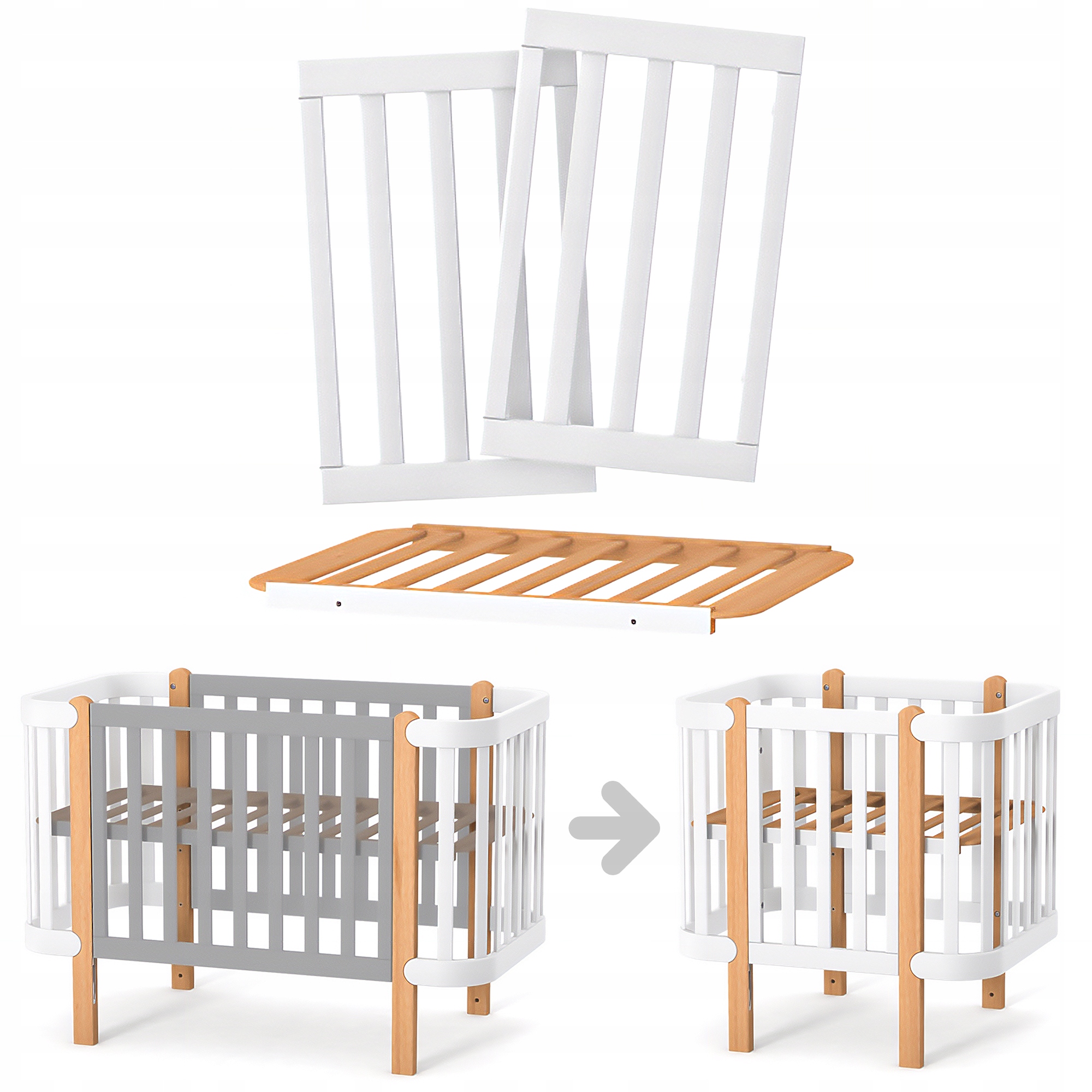 Veres - zestaw do wersji mini Monaco (80x60 cm) White