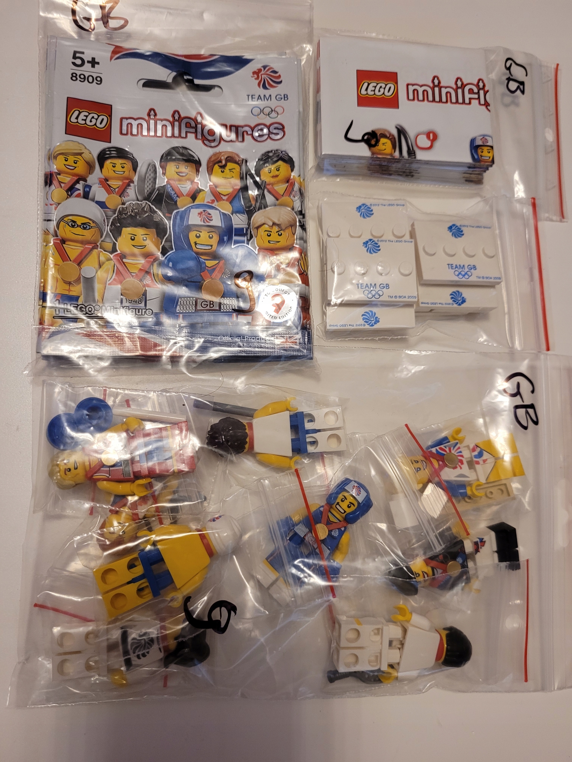LEGO Minifigures 8909 - Team GB Marka LEGO