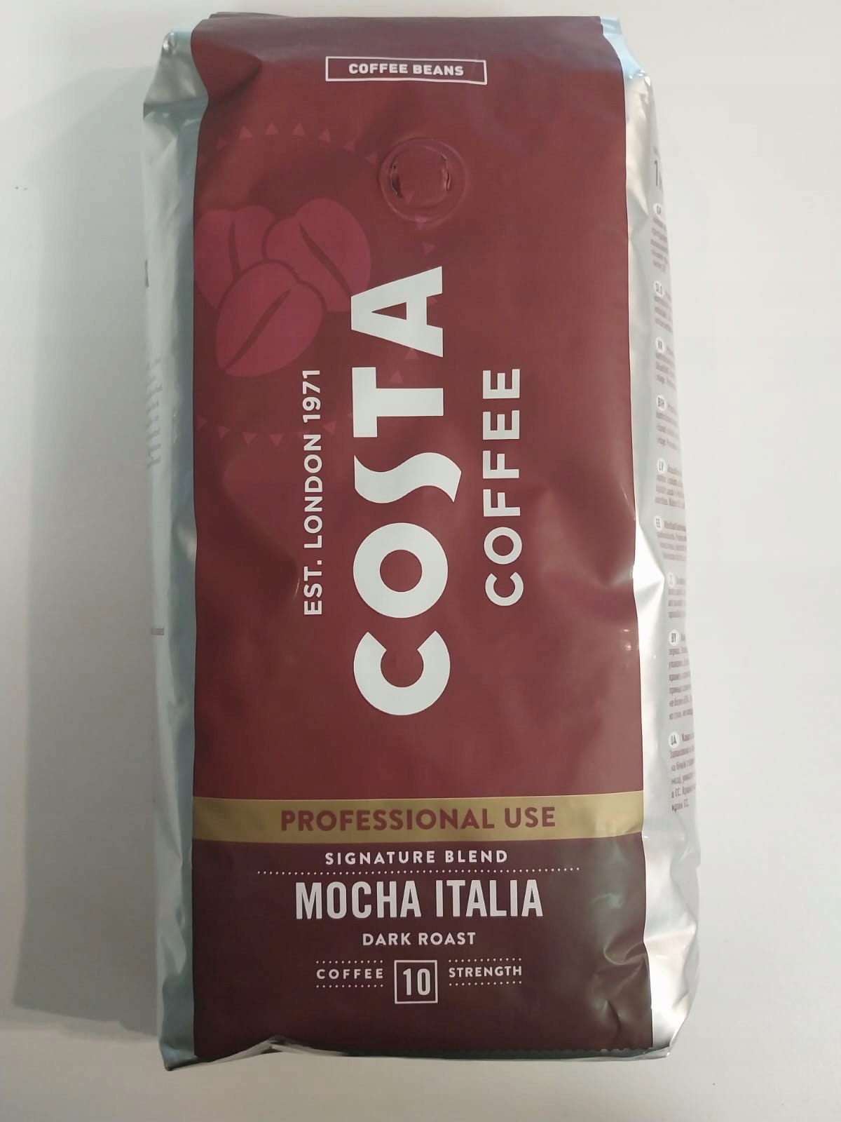 Levně Costa Coffee Mocha Italia kávová zrna 1000 g