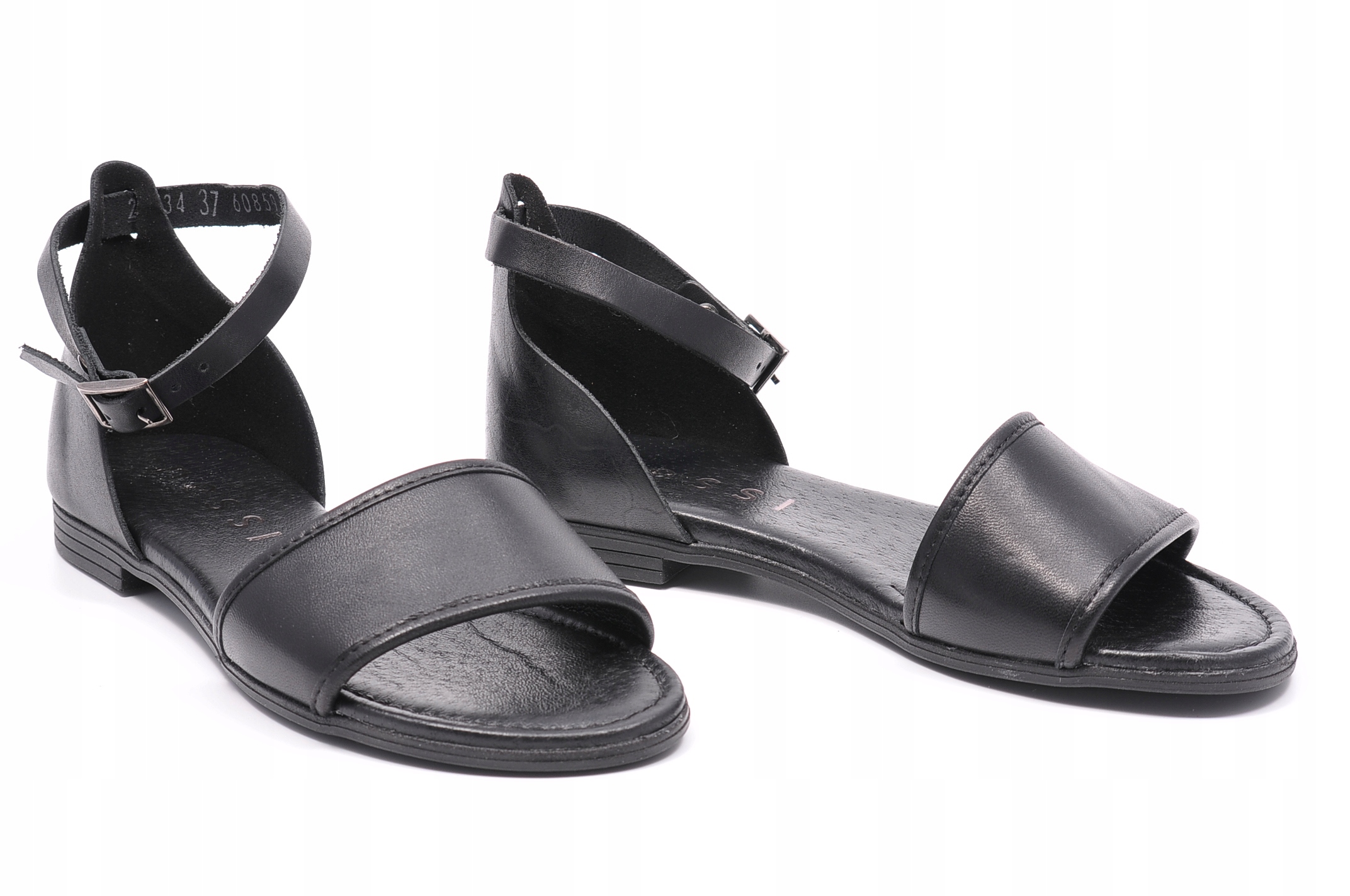 Sandały Nessi 24634 Czarne Rozmiar 40 Model 24634