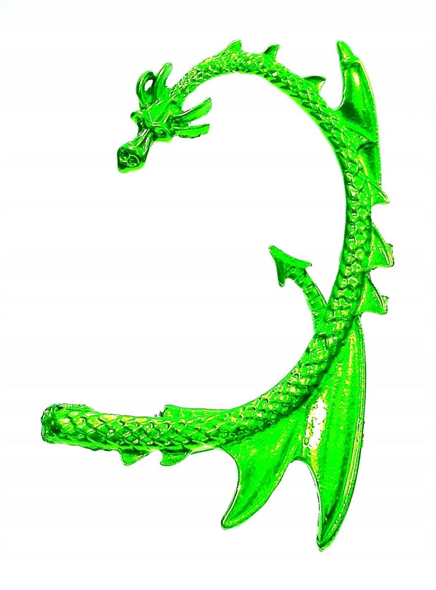 

Nausznica smok dragon kolor zielony