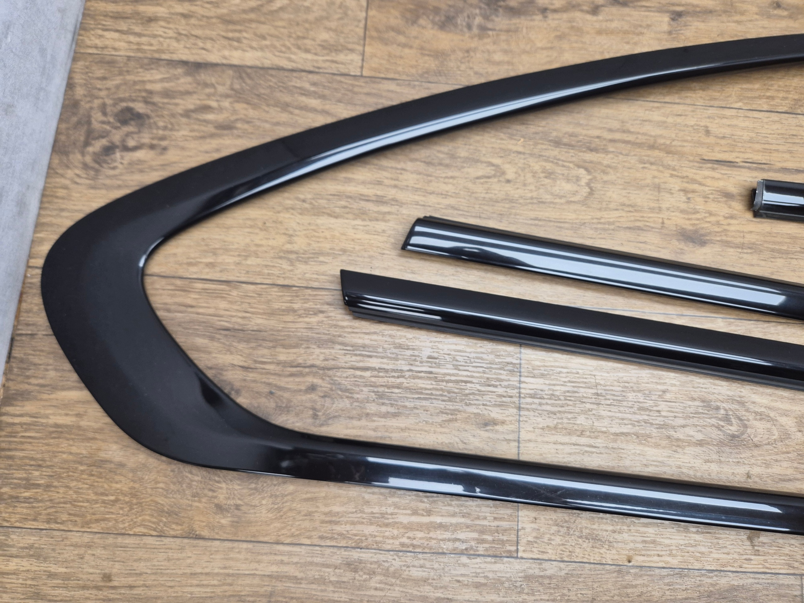 BMW 6 F13 M6 mouldings SHADOWLINE m-packet door side black POLYSK KOMPLET