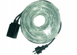 WĄŻ ZEWNĘTRZNY ŚWIECĄCY NA CZERWONO LAMPKI LED 10 m Z PROGRAMATOR 8 FUNKCJI Liczba lampek 201 - 300