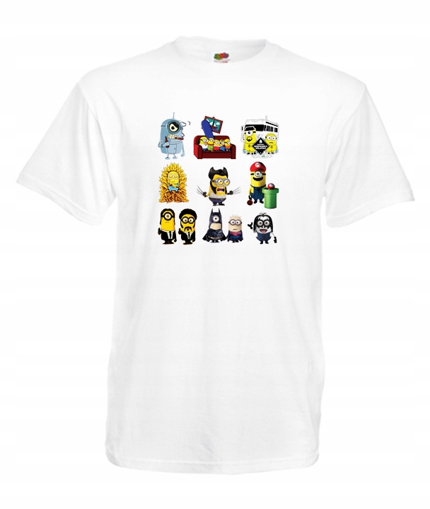 

XL Koszulka Męska Minionki Minions Banana Wzory