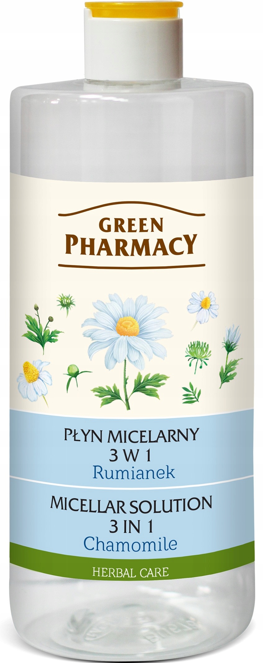 

Green Pharmacy, Płyn micelarny 3 w 1 Rumianek, 500